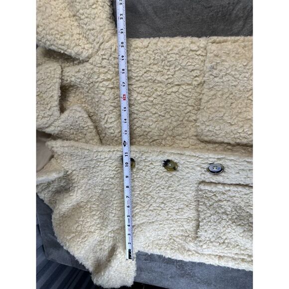 Free People So Soft Cozy Peacoat Ivory Medium - Picture 11 of 13